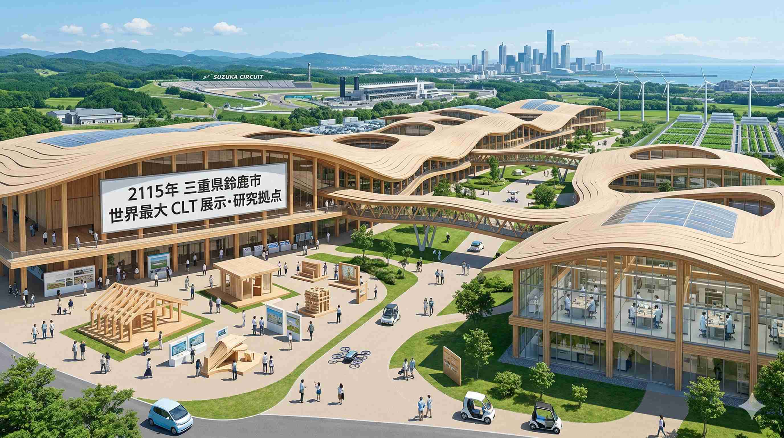 ����2115�N�A���E�ő�K�͂�CLT�i�����W���j�W���E�������_�a�����O�d���鎭�s